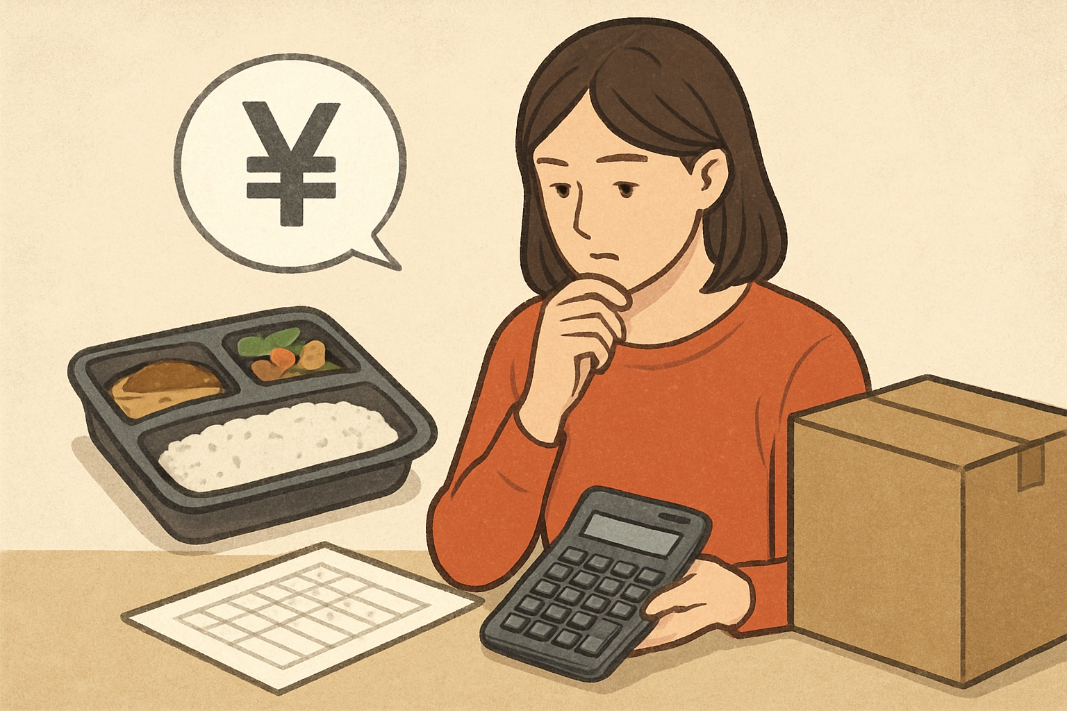 宅配食の送料込み単価はいくら?実質1食あたり費用の計算と確認
