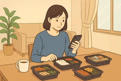 一人暮らしの宅配食は何食注文する？必要食数の計算方法