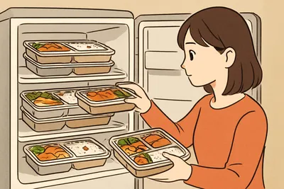 冷凍弁当は一人暮らしで何食頼む？冷凍庫と消費ペースで考える