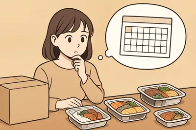 宅配食は一人暮らしで何日分頼む？冷凍庫と消費ペースで考える