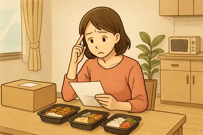 宅配食は一人暮らしで続かない？主な理由と見直し方