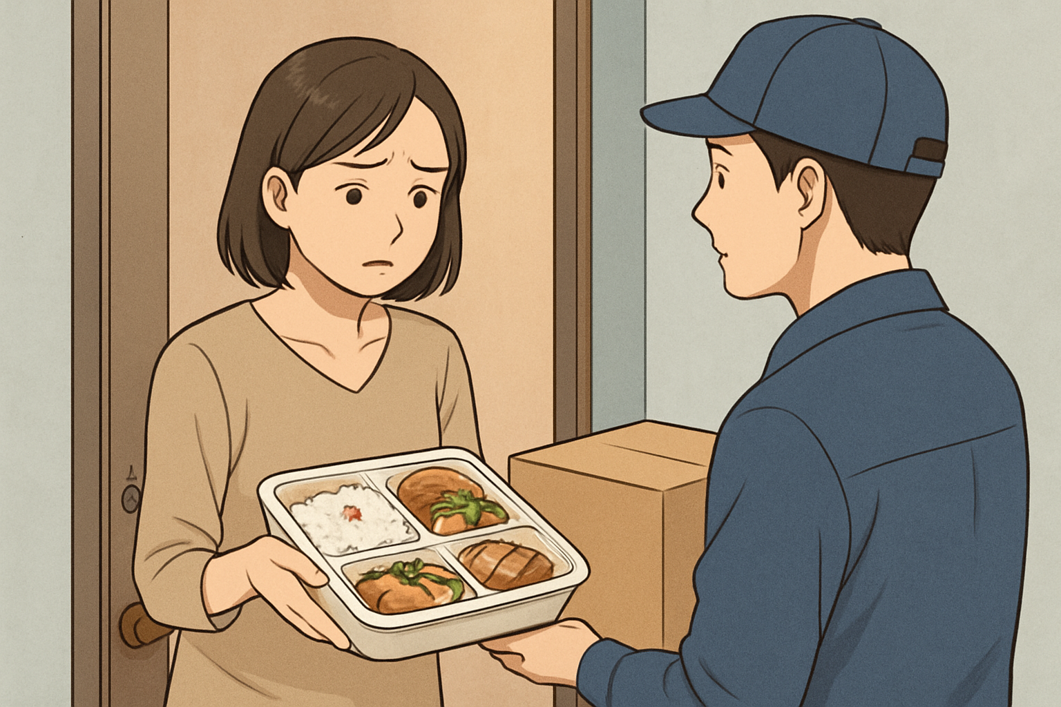 一人暮らしで宅配食を受け取れない?申込み前に確認したい受け取り条件の整理
