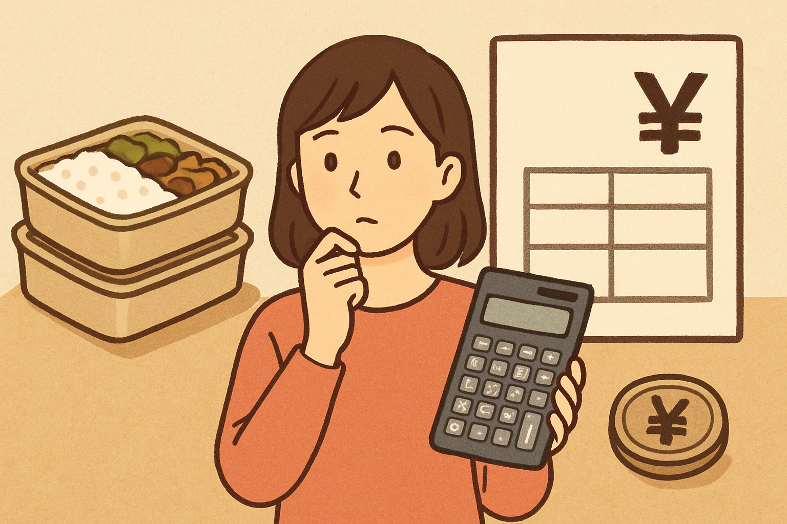 宅配食を続ける費用は月いくら？一人暮らしの総額を決める計算枠