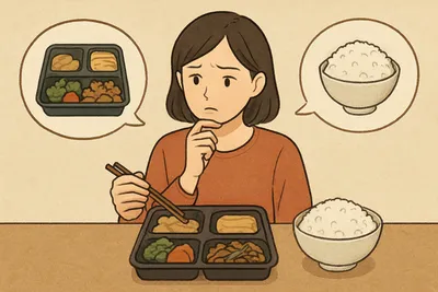 冷凍弁当 おかずのみはご飯が必要？一人暮らしの主食準備