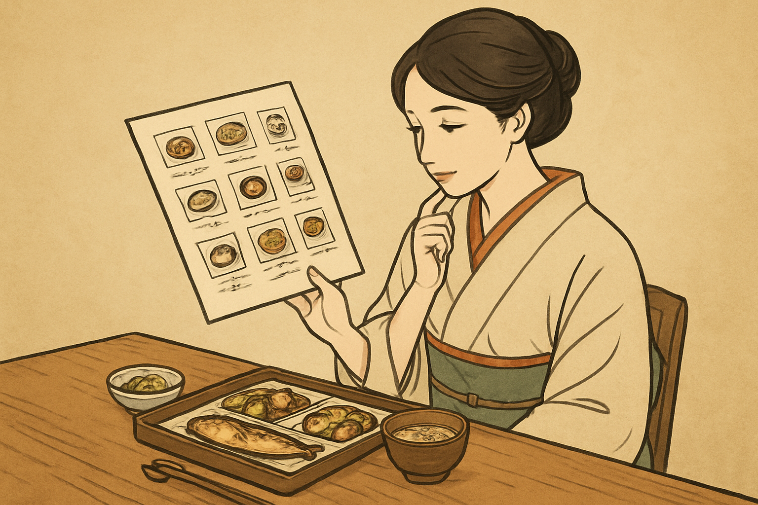 気くばり御膳のメニューは選べる？主菜ジャンルとセット別の見方
