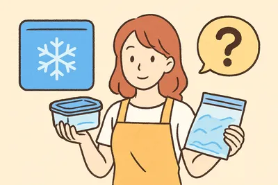 ツクリオは冷凍保存できる？食べ切れないときの確認手順