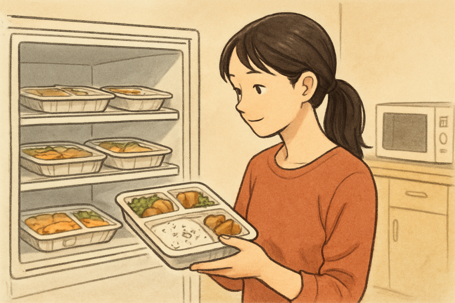 冷凍弁当が一人暮らしに適合しやすい理由