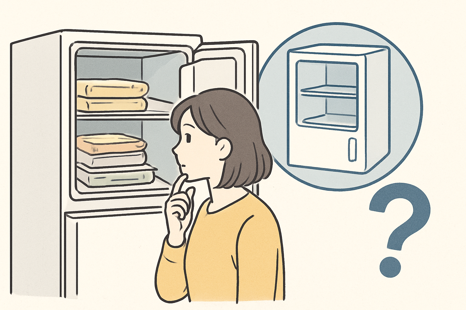 「冷凍庫容量（◯L）」だけでは判断しにくい理由