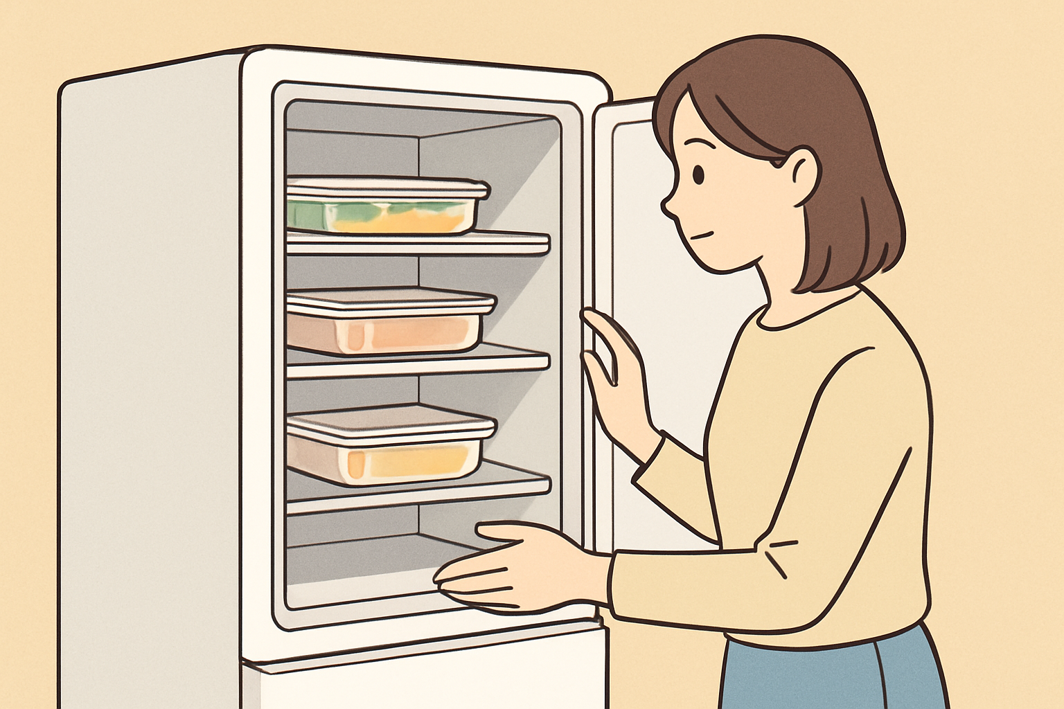 冷凍弁当が入る食数の目安は「外寸×空きスペース」で考える