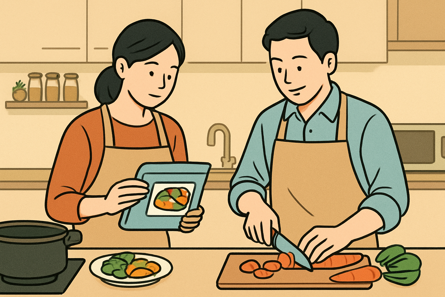 共働きの時短目的なら、ミールキットは「料理時間」より先に3工程を減らすのが要点です