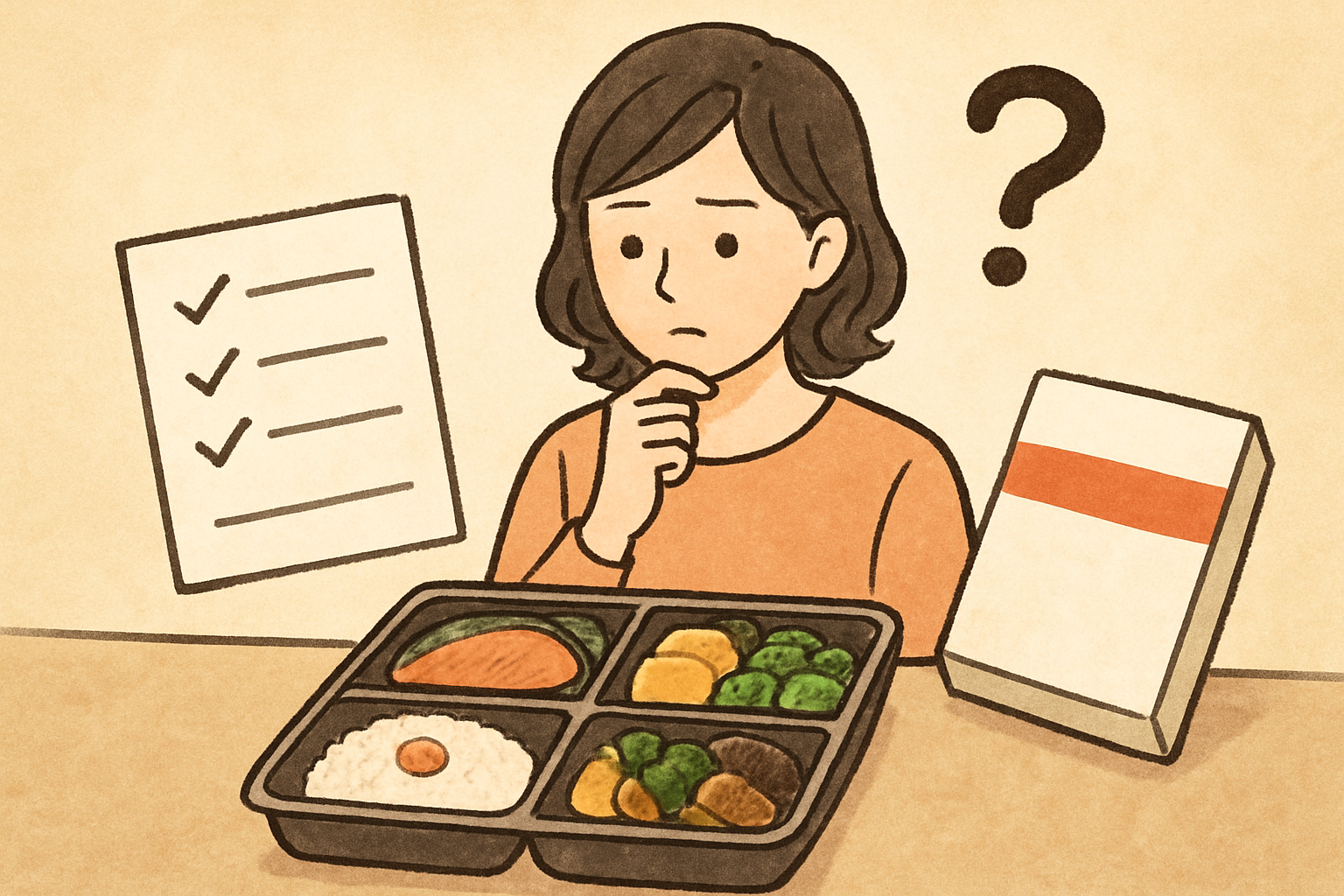 気くばり御膳「お試し」で最初に見るべき条件は3つです