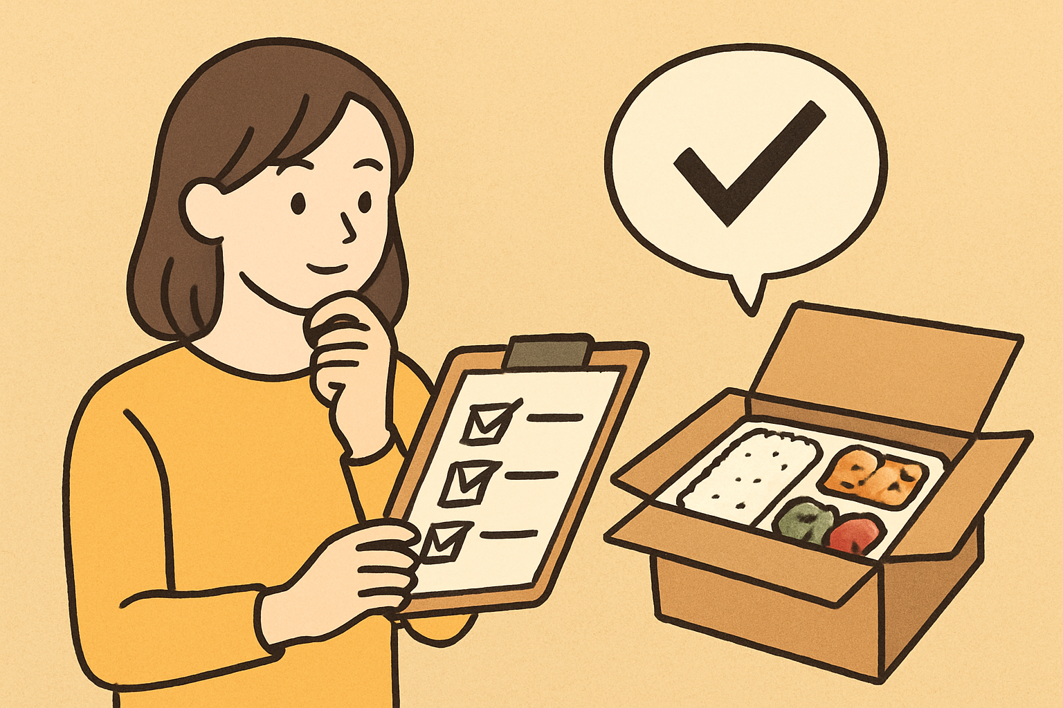 定期にならないかを見分けるチェック項目(表)