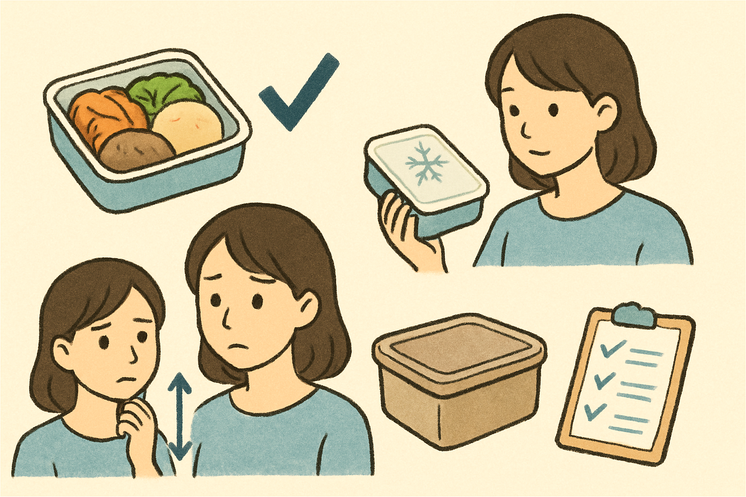 「おかずのみ」が向く一人暮らしの条件を整理する