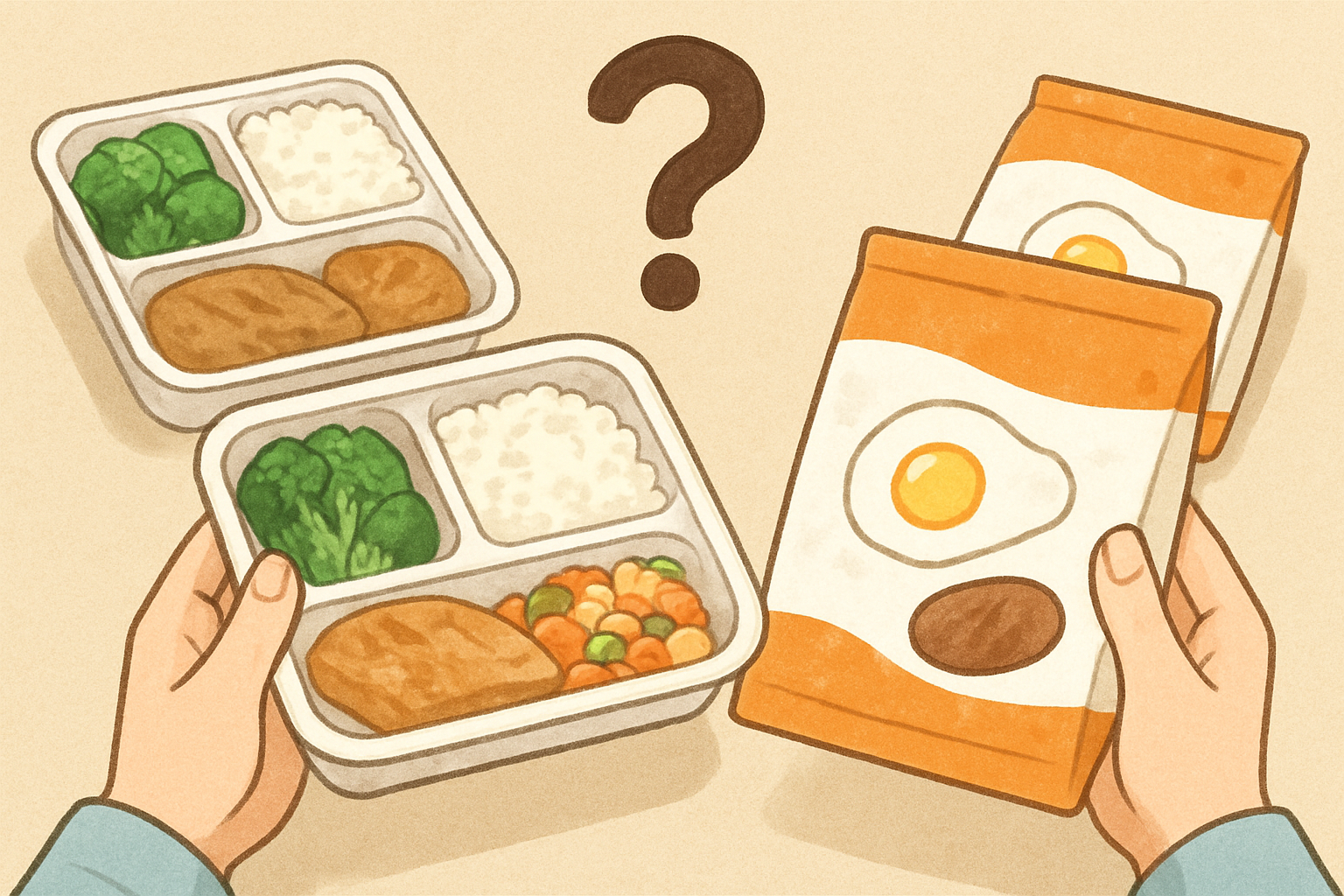 まず「お試しセット」が指す2つの型を区別します