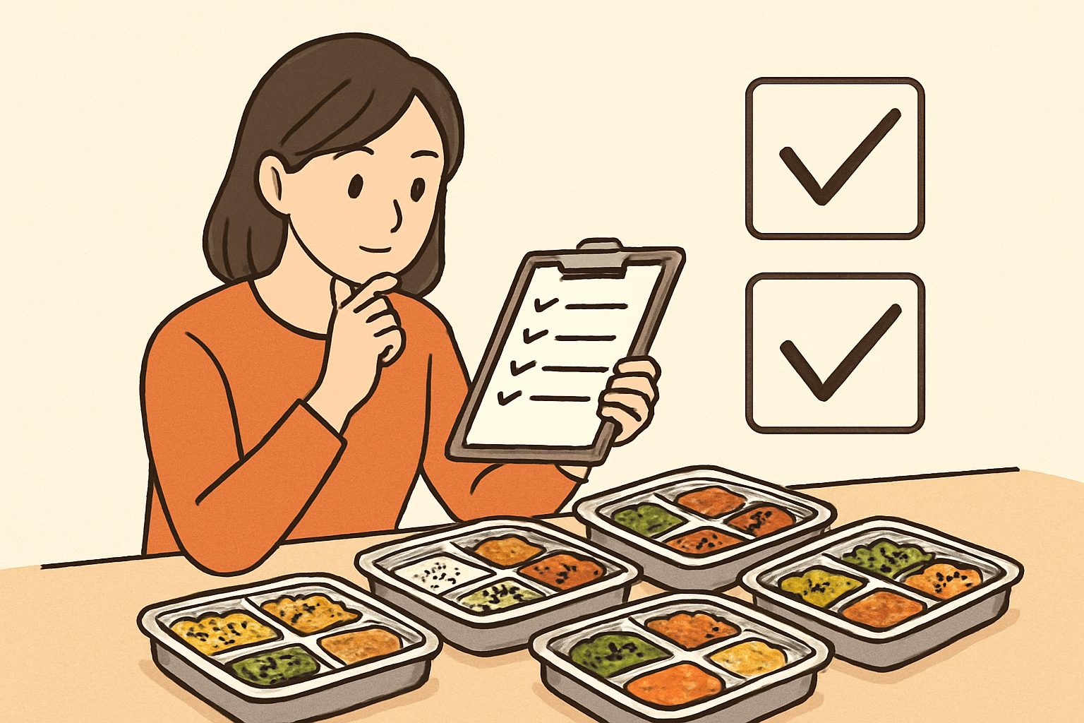 冷凍弁当の比較条件5つ：見落としやすい順に確認する