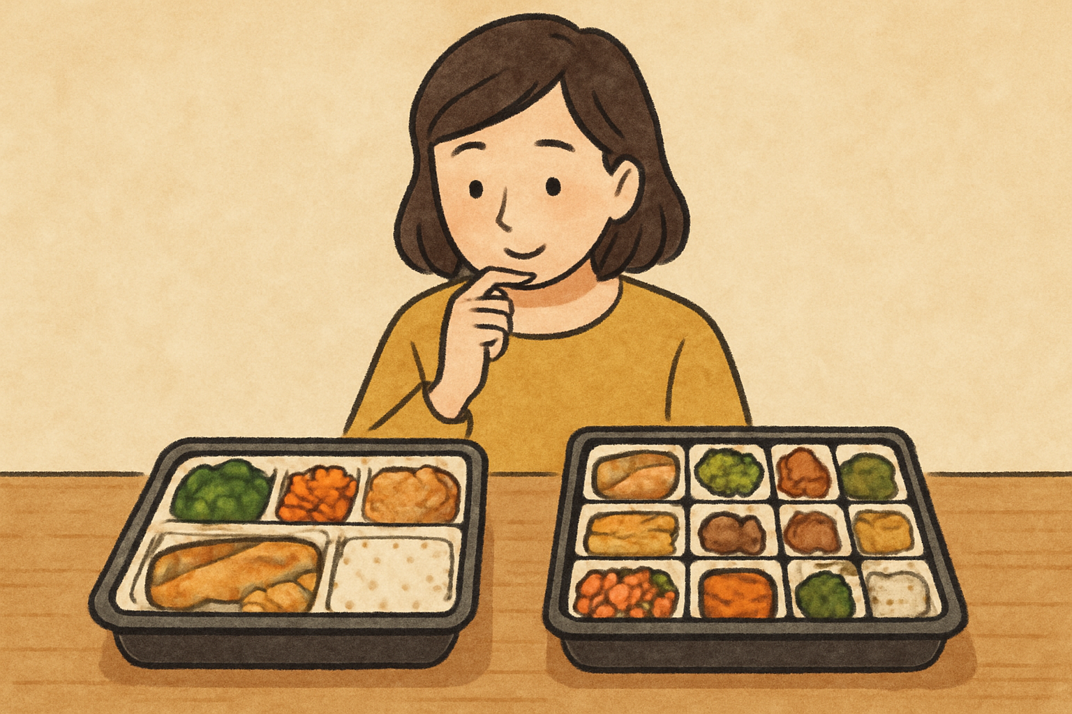 気くばり御膳「お試し」は基本的に4食か12食