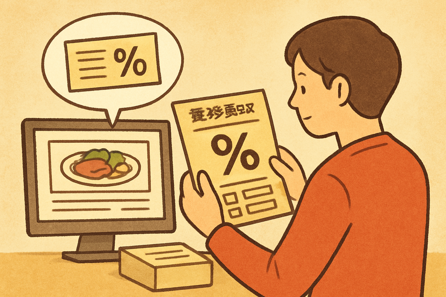 クーポンの入手方法（新規会員の10食セット割引の流れ）