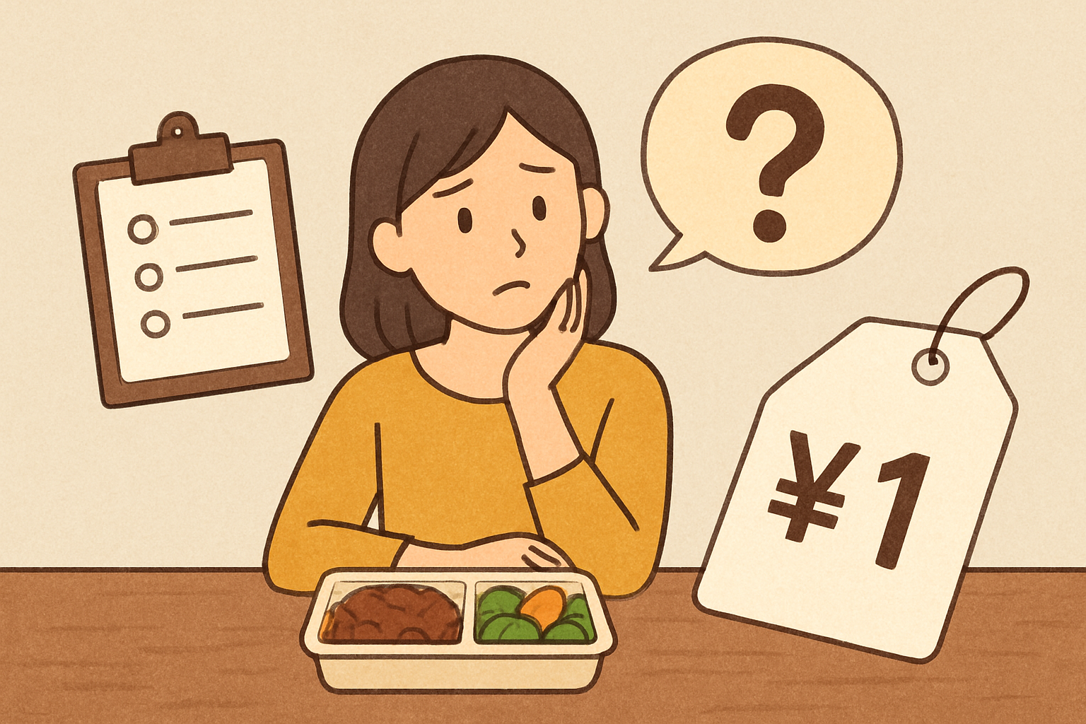 ツクリオの値段を「1食あたり」で整理する考え方