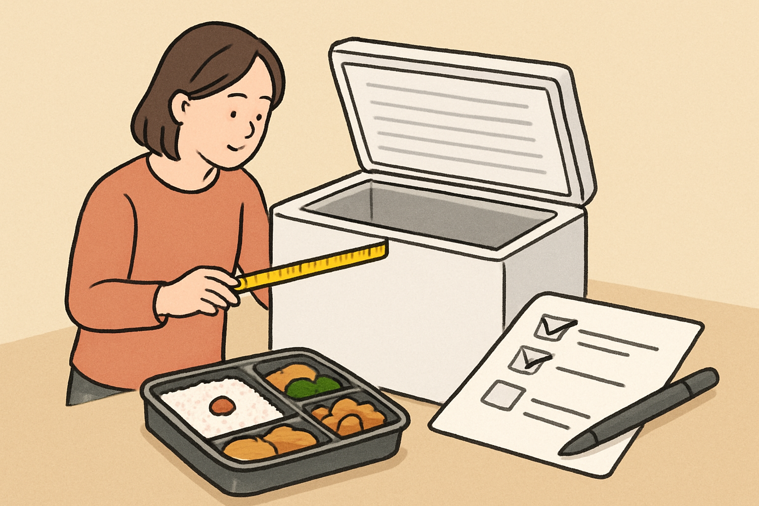 まず:冷凍庫レンタルを考える前にやるべき2つ(測る・注文を調整する)