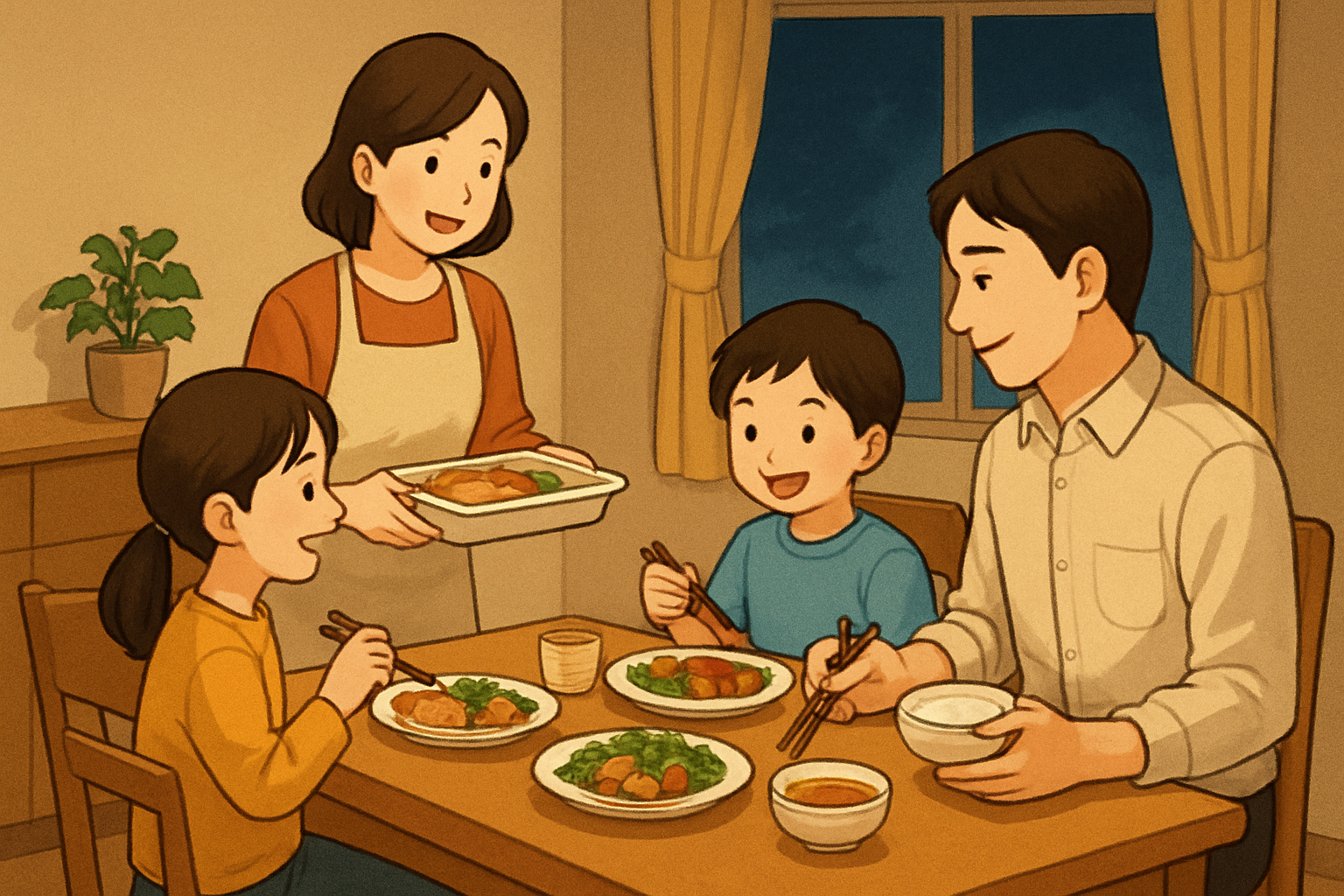 次に:ツクリオが共働きの夕食宅配として成立しやすい家庭条件(家族構成×夕食回数)